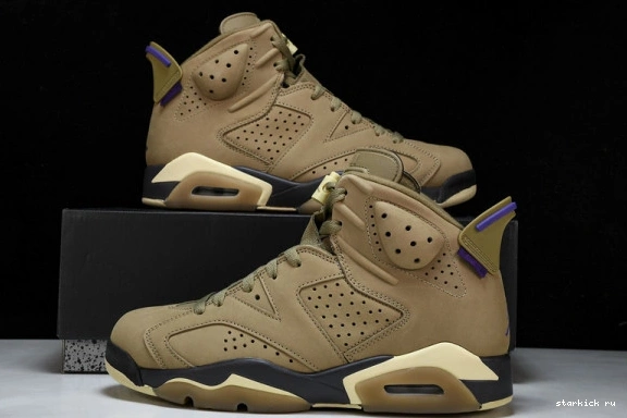 Jordan Kelp Brown 6 FD1643-300  Gore-Tex FD1643-300 Retro 0817
